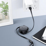 3-In-1 Retractable Charging Cable for Everyday Device Charging