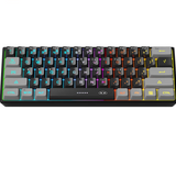 Compact 61-Key RGB Gaming Keyboard for Everyday Practical Use