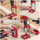 Precision Woodworking Drilling and Marking Locator