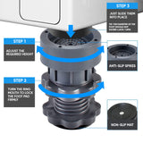 Adjustable Washing Machine Support Base for Everyday Practical Use