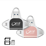 4-In-1 SD and Micro SD Card Reader