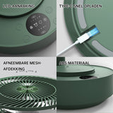 Foldable Rechargeable Telescopic Table Fan for Everyday Electronic Use