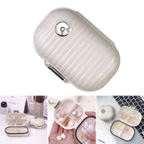 Portable 7-Compartment Daily Pill Organiser for Everyday Home Organisation