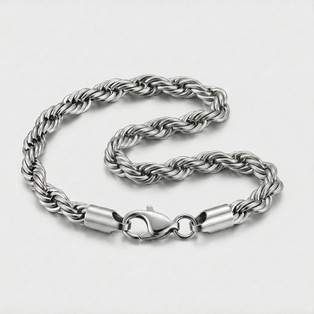 Twist Chain Bracelet For Men