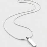 Rectangle Pendant Necklace For Men