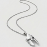 Spartan Helmet Pendant Necklace For Men