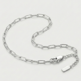 Elongated Clip Link Bracelet For Men