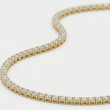 3mm Tennis Chain Necklace For Men