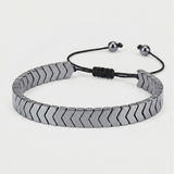 Braided Pattern Bracelet For Men