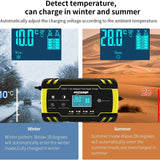 Automatic 12V and 24V Smart Battery Charger