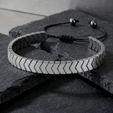 Braided Pattern Bracelet For Men