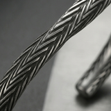 Twisted Cuff Bracelet For Men