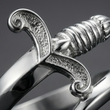 Adjustable Sword Motif Ring For Men