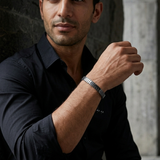 Braided Pattern Bracelet For Men