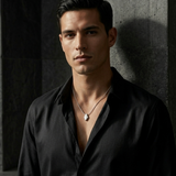 Hephaestus Gem Pendant Necklace For Men