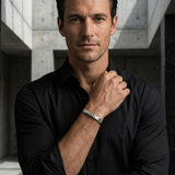 Tidal Curve Bracelet For Men