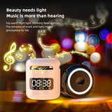 Bluetooth Speaker with FM Radio and Alarm Clock