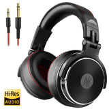 Wired Studio DJ Headphones with Microphone