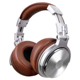 Wired Studio DJ Headphones with Microphone