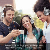 Wired Studio DJ Headphones with Microphone