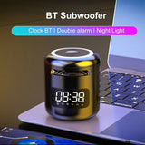 Bluetooth Speaker with FM Radio and Alarm Clock