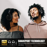 Wired Studio DJ Headphones with Microphone