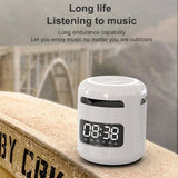 Bluetooth Speaker with FM Radio and Alarm Clock