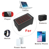 30-Port USB Charging Station with 150W Output