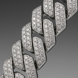 19mm Iced Prong Cuban Chain For Men