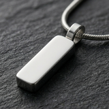 Rectangle Pendant Necklace For Men