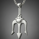 Poseidon Pendant Necklace For Men