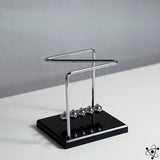 Z-Shaped Newton's Pendulum Desk Ornament for Everyday Practical Use