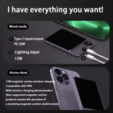 10000mAh Magnetic Wireless Power Bank for Everyday Device Charging