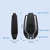 1500mAh Mini Portable Power Bank with Carabiner