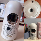 Rechargeable Astronaut Automatic Pencil Sharpener for DIY and Repair Tasks