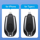 1500mAh Mini Portable Power Bank with Carabiner