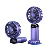 Rechargeable Handheld Mini Fan with Five Speeds