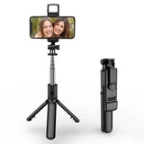 Bluetooth Selfie Stick Tripod with Fill Light