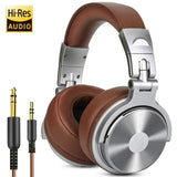Wired Studio DJ Headphones with Microphone