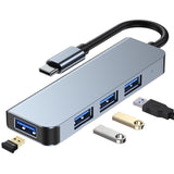 Multi-Port USB-C Hub with HDMI and Card Reader