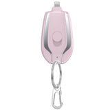1500mAh Mini Portable Power Bank with Carabiner