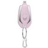 1500mAh Mini Portable Power Bank with Carabiner