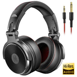 Wired Studio DJ Headphones with Microphone