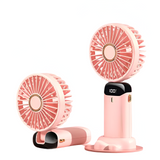 Rechargeable Handheld Mini Fan with Five Speeds