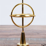 Interactive Metal Spinning Top with Pull Cord