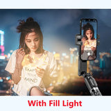 360° Gimbal Selfie Stick Tripod with Remote