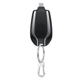 1500mAh Mini Portable Power Bank with Carabiner
