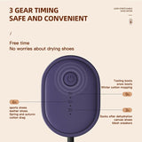Extendable Electric Shoe Dryer with Timer