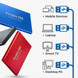 Portable USB 3.1 External SSD up to 128GB