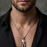 Spartan Helmet Pendant Necklace For Men